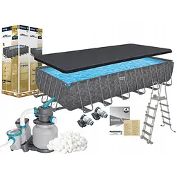 Басейн каркасний Bestway 561KG 30045 л, розмір 732 х 132 см