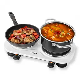 Настільна плита Rotex RIN415-W Duo - мініатюра 4