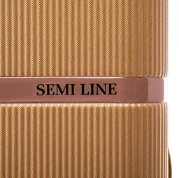 Валіза Semi Line 24" (M) Gold (T5667-3) (DAS302655) - мініатюра 9