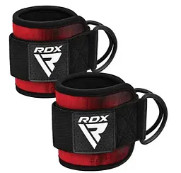 Манжети на щиколотку RDX A4 Gym Ankle Pro Red Pair (WAN-A4R-P)