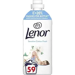 Кондиціонер LENOR 1,239л Для чутливої шкіри Свіжість Бавовни