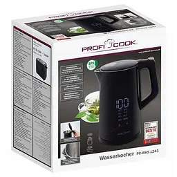 Електрочайник Profi Cook PC-WKS 1243 Black - мініатюра 10
