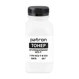 Тонер HP HCS-T, 50 г, black Patron (PN-HCS-T-B-050)