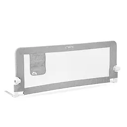 Бар'єр безпеки для ліжка MoMi Lexi XL Light Grey - мініатюра 2