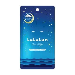 Маска для обличчя Lululun Face Mask One Night Rescue Brightening Проти тьмяності шкіри (4582305069761)
