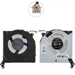 Вентилятор 2шт для ноутбука LENOVO Legion 5 15ARH05 5 15IMH05H 5V (Лівий+Правий) (5F10S13914 5F10S13915 5F10S13916) (Кулер) - мініатюра 2