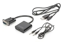 Адаптер Digitus VGA > HDMI (M/F), Full HD teh0018486 - мініатюра 6
