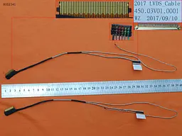 Шлейф матриці для Dell Inspiron 14 3451 3452 3458 3459 3552 3878, (30pin eDP, 450.03V01.1001, 0FR0VM, 450.03V01.0001, Аналог)