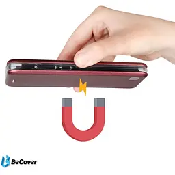 Чохол-книжка BeCover Exclusive для Huawei P40 Lite / Nova 6 SE / Nova 7i Burgundy Red (704888) - мініатюра 6