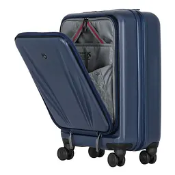 Wenger Валіза Wenger Skyon Hardside Carry-On, мала, з відсіком для н/б 16", полікарбонат, TSA, 4 колеса, розширення, USB, синій - мініатюра 10