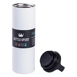 Термос Bottle Sport 500 мл з ручкою, білий Yiwu HPGM5009W - мініатюра 5