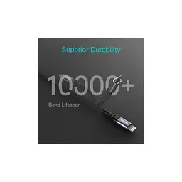 Дата кабель USB-C to Lightning 2.0m MFI Choetech (IP0041-BK) - мініатюра 6