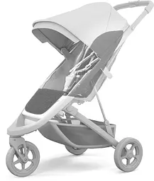 Накидка на сидіння Thule Stroller Seat Liner Grey Melange (TH 11200333) - мініатюра 3