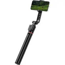 Монопод-штатив WiWU Bluetooth Selfie Stick Tripod with LED Black (Wi-SE015) [163485] - мініатюра 4