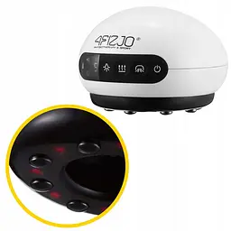 Масажна вакуумна банка 4FIZJO акумуляторна з ІЧ прогріванням 4FJ0516 White (P-5907739318688) - мініатюра 12