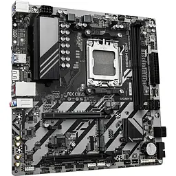 Материнська плата Gigabyte AM5 B840M D2H, B840, 2xDDR5, Int.Video (CPU), 4xSATA3, 2xM.2, 1xPCI-E 4.0x16, 1xPCI-E 3.0x16, Realtek 7.1, Realtek 7.1, Real. 8xUSB 2.0, HDMI, MicroATX - мініатюра 3