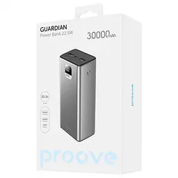 Павербанк Proove Guardian Gray 30 000 mAh / 22.5 Вт (PBG322210004) - мініатюра 2
