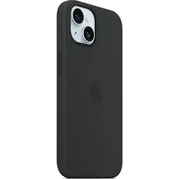 Чохол Apple Silicone Case with MagSafe для iPhone 15 Black (MT0J3ZM/A) [92896] - мініатюра 2