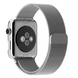 Ремінець Milanese Loop Magnetic Band для Apple Watch 42/44/45/46mm Silver [17340] - мініатюра 2