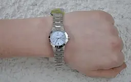 Годинники наручні жіночі сталеві стильні класика оригінальні Casio Collection LTP-1177PA-2AEF - мініатюра 2