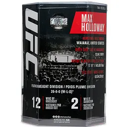 Фігурка UFC Max Holloway - UFC - SportsPicks - Gold Label - Posed - мініатюра 7