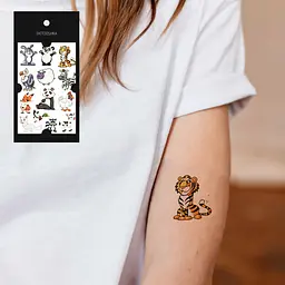 Тату Tattooshka 12 щасливих звіряток WS-YX021 (5805800011073) shop (5805800011073) - мініатюра 2