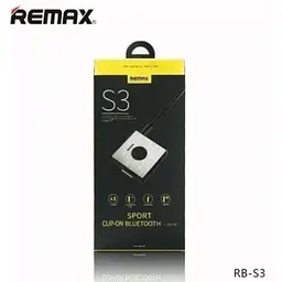 Навушники Remax Sport Clip-On Bluetooth Headset c перехідником RB-S3 - мініатюра 3