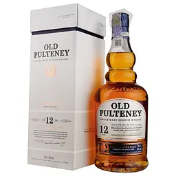 Уцінка. Віскі Old Pulteney 12 yo Single Malt Scotch Whisky, 40%, 0,7 л (128417) 