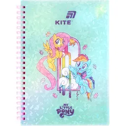 Блокнот Kite My Little Pony А5 80 аркушів  LP клітка на спіралі (LP26-277)