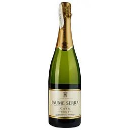 Вино ігристе Jaume Serra Cava Brut, біле, брют, DO, 11,5%, 0,75 л (22046) - мініатюра 2