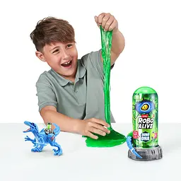 Інтерактивний ігровий набір ДНК Велоцизавра Pets and Robo Alive 71139B - мініатюра 4