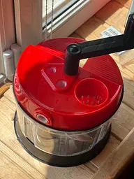 Овочерізка кухонний подрібнювач BIG MAC Hand cranked vegetable slicer AND LY-974 - мініатюра 5