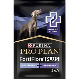 Пробіотик для дорослих собак та цуценят Purina Pro Plan FortiFlora Plus Probiotic для підтримання нормальної міклофлори кишечника 30 шт x 2 г - мініатюра 3