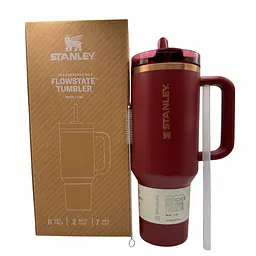 Термокухоль Stanley Quencher ProTour Flip Straw Tumbler з неіржавкої сталі 1,18 л deep red KT7001935