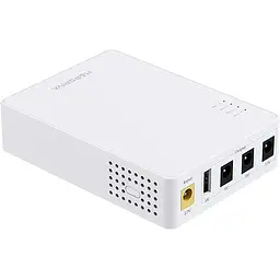 ДБЖ Marsriva DC UPS для роутерів KP3 3xDC+USB OUT 5V/9V/12V, 2А/18W, 10000mAh (37Wh) Li-ion - мініатюра 2