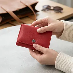 Жіночий гаманець горизонтального формату ST Leather 22721 червоний - мініатюра 2