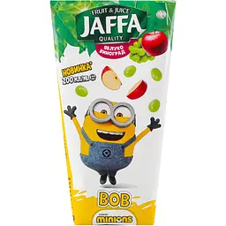 Яблучно-виноградний нектар Jaffa Minions 200 мл