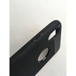 Оригінальний протиударний силіконовий чохол Spigen Rugged Armor Matte Black для iPhone XR (064CS24871) - мініатюра 10