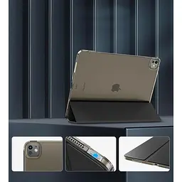 Чохол-книжка BeCover Tri Fold Hard для Apple iPad Pro 13" M4 2024 Black (711730) - мініатюра 3
