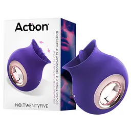 Вібратор для клітора Action No.Twentyfive, 9,4 см (фіолетовий) - мініатюра 8
