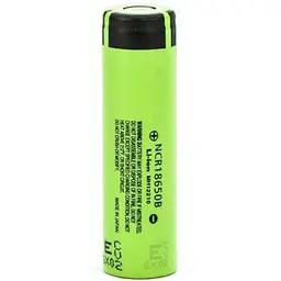 Акумулятор 18650 3400mAh (FlatTop) * 1 Panasonic (NCR18650B / 00422) - мініатюра 2