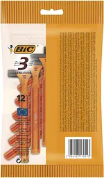 Набір бритв BIC 3 Sensitive без змінних картриджів 12 шт. - мініатюра 2
