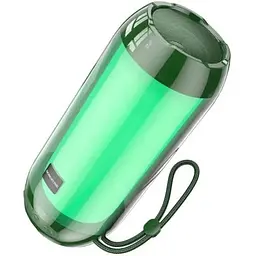 Акустична система Borofone BR25 Crazy sound colorful luminous темно зелена