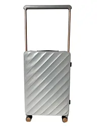 Валіза Milano bag 015 колір срібний розмір середній M - мініатюра 6