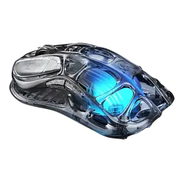 Миша Gravastar Mercury M2 Transparent Black (GRAVASTARM2_XTAL_BLK) - мініатюра 3