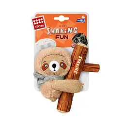Іграшка для собак GiGwi Shaking Fun Лінивець з великою пищалкою 22 см - мініатюра 2