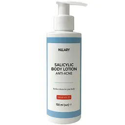 Лосьйон-детокс для проблемної шкіри з саліциловою кислотою Hillary Anti-Acne Salicylic Body Lotion 150 мл