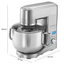Міксер планетарний-тестоміс Profi Cook PC-KM 1096 10 л. - мініатюра 8
