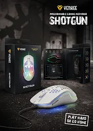 Миша комп'ютерна YMS 3030WE SHOTGUN Gaming mouse USB Yenkee teh0027420 - мініатюра 9