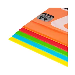 Папір DoubleA А4, 80 г/м2, 100 арк, 5 colors, Rainbow5 Brigh (151307) - мініатюра 2